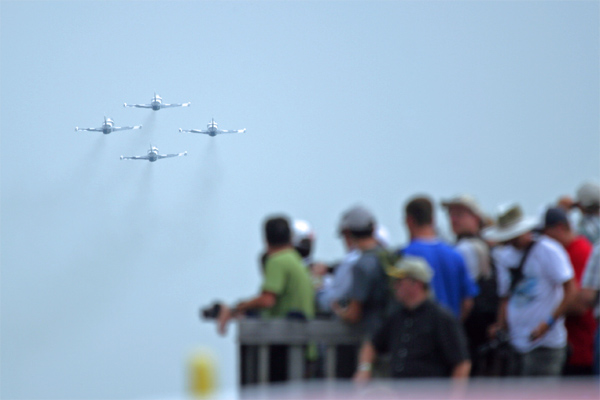 Heavy Metal Jet Team takeoff, Copyright 2011 WarbirdAlley.com