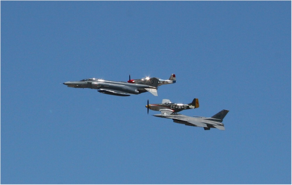 Heritage Flight at Oshkosh