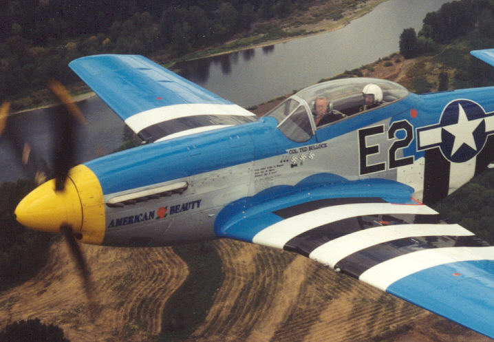 P-51D "American Beauty" in flight