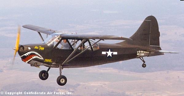 Giant 1/4 Scale American WW-II Stinson L-5 Plans and Templates 102ws 