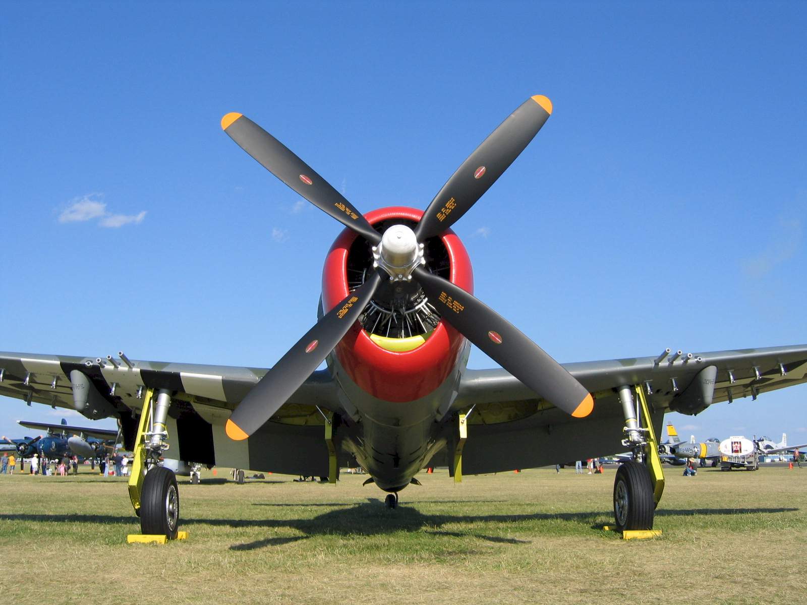 P-47 headon