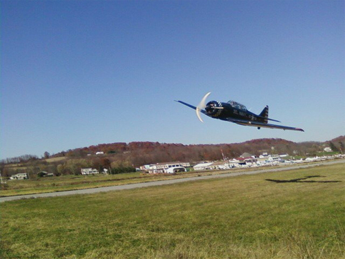 North American SNJ-5 owned by James Clark