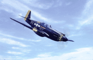 P-51 Mustang animation