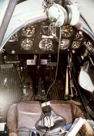 deHavilland Chipmunk cockpit