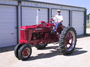 Jim on Farmall