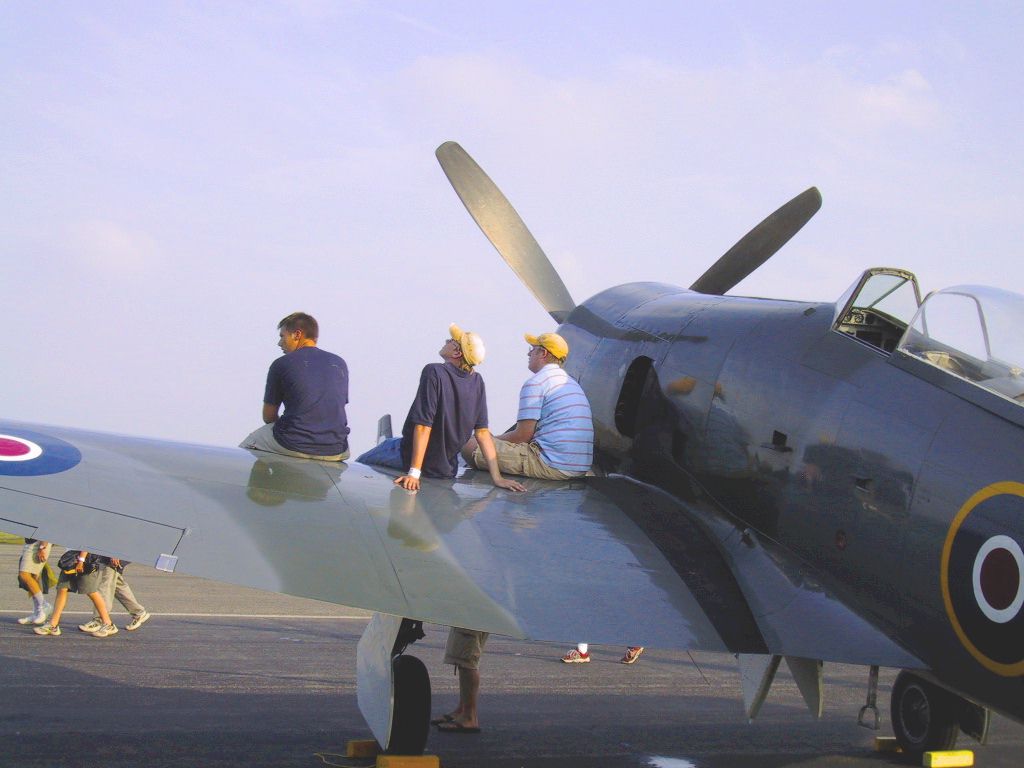 Sea Fury Airshow Seat